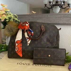SOLD Louis Vuitton Speedy & Wallet